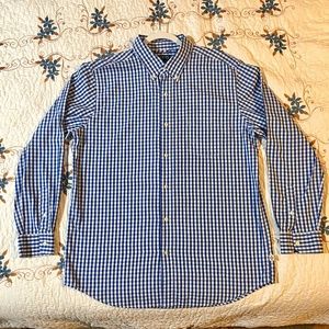 Chaps Long Sleeve Button Up Shirt Size XL